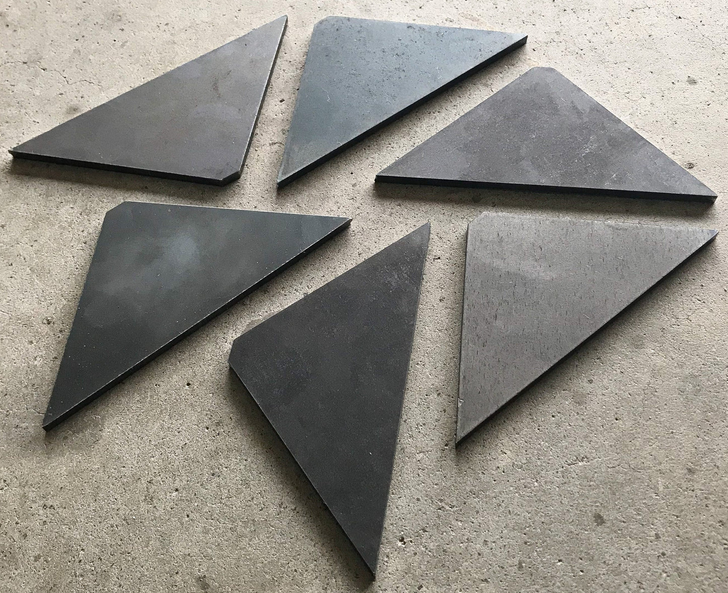 1 x 90 Degree Steel Gusset Stiffener Plate